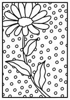 Vorschau - Mal- und Bastelvorlagen - Frühblüher Pop Art zum Weiter und Ausmalen - Kunst im Frühling - Seite 2