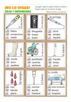 Vorschau - Spiele - salud y enfermedades Spanisch Spiel No lo digas! - Seite 2