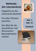 Vorschau - Stundenentwürfe - Deutschunterricht Klasse 9: Lektüre, Kurzprosa, Mediennutzung u.v.m. - Deckblatt