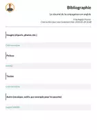 Aperçu - Apprentissages en autonomie - Le résumé de la conjugaison en anglais - Page 1
