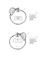 Vorschau - Arbeitsblätter - Deutsch/ DaZ - Obst - Miniwörterbuch, Leporello, Sprachförderung, Freiarbeit, Stationen - Seite 1