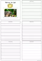 Vorschau - Unterrichtsreihen - Igel Lapbook - Seite 3