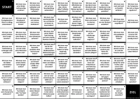 Vorschau - Spiele - Brettspiel: Modale Nebensätze mit „indem“ und „dadurch, dass“ (Konversation mit „Wie kann man …?“) - Deckblatt