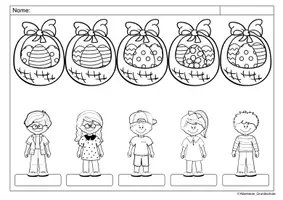 Vorschau - Arbeitsblätter - Leselogical Ostern - Seite 1
