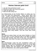 Vorschau - Arbeitsblätter - Leselogical Ostern - Seite 3