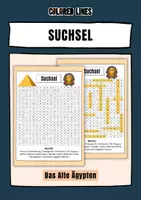 Vorschau - Spiele - Altes Ägypten (Suchsel) - Deckblatt