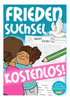 Aperçu - Feuilles d'exercices - FRIEDEN für die Ukraine und die Welt! Suchsel gratis Deutsch / Allemand - Page de couverture