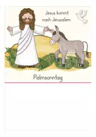 Vista previa - Hojas de trabajo - Ostern Flipbook Karwoche Religion Deutsch / Allemand - página 3