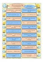 Vorschau - Spiele - Tandem Activity / Tandembögen Simple Present oder Present Progressive - Seite 2