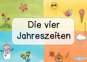 Vorschau - Interaktives Material - Jahreszeiten interaktive PDF (Klasse 1/2) - Seite 3
