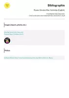 Aperçu - Feuilles d'exercices - Russia-Ukraine War: Activities (English) - Page 1