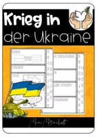 Vorschau - Arbeitsblätter - Krieg in der Ukraine - Deckblatt