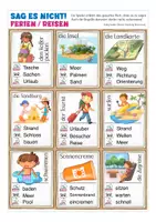 Aperçu - Jeux - Sag es nicht! Ferien / Reisen Deutsch / Allemand - Page 1