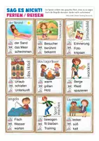 Aperçu - Jeux - Sag es nicht! Ferien / Reisen Deutsch / Allemand - Page 2