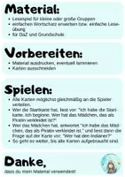 Vorschau - Spiele - Ich habe ... Wer hat ... Fasching (Lesespiel für Gruppen) - Seite 1