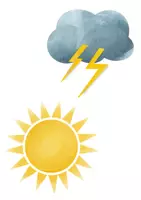 Vorschau - Bildkarten - Feedback-Karten “Wetter” - Seite 2