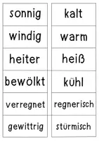 Vorschau - Bildkarten - Mix-and-Match Wetterkalender - Seite 2