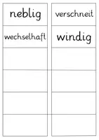Vorschau - Bildkarten - Mix-and-Match Wetterkalender - Seite 3