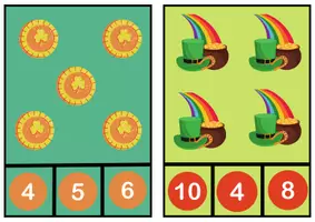 Vista previa - Juegos / Gamificación - Conteo ST.PATRICK'S - página 1