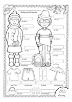 Vorschau - Unterrichtsreihen - Bildwörterbuch Kleidung / clothes - Seite 1