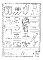 Vorschau - Unterrichtsreihen - Bildwörterbuch Kleidung / clothes - Seite 2