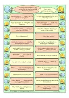 Aperçu - Jeux - Feuilles en tandem Simple Present OR Present Progressive - Anglais - Page 3