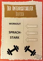 Vorschau - Arbeitsblätter - Workout Sprachstark - Grundlagen der Grammatik - Deckblatt