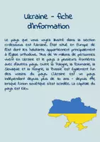 Aperçu - Feuilles d'exercices - Comprenez le conflit ukrainien! Guerre en Ukraine (paquet matériel - paquet d'économies) - Page 1