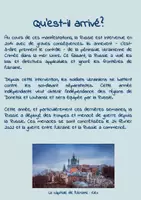 Aperçu - Feuilles d'exercices - Chronologie Guerre d'Ukraine - Guerre : Russie contre Ukraine (brouillon de leçon) - Page 2