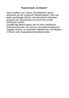 Vorschau - Mal- und Bastelvorlagen - Erntedank - ein Papiermosaik für Klein und Groß - Seite 1