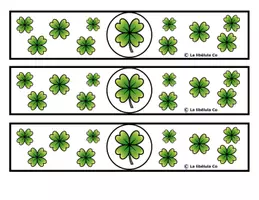Vista previa - Manualidades / Dibujos para colorear - BRACELET TO CUT ST PATRICKS MANILLAS SAN PATRICIO - página 3