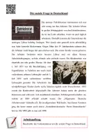 Vorschau - Stationenlernen - Arbeitsmaterialien "Soziale Frage in Deutschland" inkl. Lösungen - Deckblatt