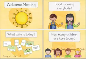 Vorschau - Bildkarten - Bildkarten für das Welcome Meeting in Englisch - Seite 2