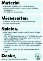 Vorschau - Spiele - Ich habe ... Wer hat ...? Sankt Martin (Lesespiel für Gruppen) - Seite 1