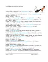 Vorschau - Text - Tener + que + Infinitivo Lectura: Spanisch Lernen (deberes) - Deckblatt