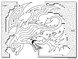 Vorschau - Arbeitsblätter - Drachenlabyrinth - Seite 2