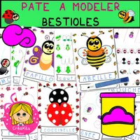 Aperçu - Jeux - Fichier Pâte à Modeler bestioles - Page de couverture