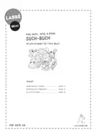 Vorschau - Mal- und Bastelvorlagen - Mini-Buch - Spiel und Spaß - Such-Buch - Seite 1