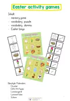 Vorschau - Spiele - Easter activity games - Deckblatt