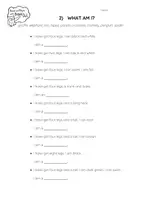 Aperçu - Feuilles d'exercices - Zoo Animals- Label the BODY PARTS Worksheet and Quiz - Page 3