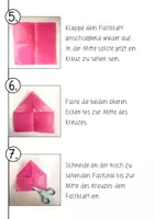 Vorschau - Mal- und Bastelvorlagen - Faltanleitung Tulpe - Seite 3