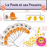 Aperçu - Apprentissages en autonomie - La Poule et ses Poussins - Page de couverture