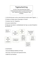 Vorschau - Merkblätter - Merkblatt/ Übersicht: einen Tagebucheintrag verfassen - Seite 2
