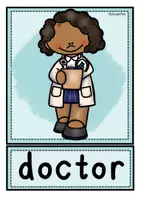 Vorschau - Poster - At the doctors | Tafelkarten | Bildkarten | hospital - Seite 2