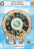 Vorschau - Spiele - Rätsel-Legekreis "Tiere des Waldes" #Silvesterknaller23 - Deckblatt