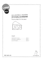 Vorschau - Mal- und Bastelvorlagen - Mini-Buch - Sachthemen - Im Kühlschrank - Seite 1