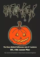 Vorschau - Arbeitsblätter - The Story Behind Halloween Jack-O’-Lanterns - A Halloween Themed EFL / ESL Lesson Plan - Deckblatt