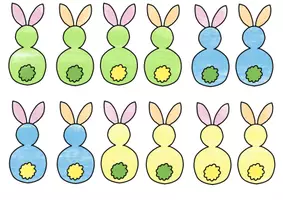 Vorschau - Unterrichtsreihen - Osterkombinatorik Unterrichtseinheit - Deckblatt