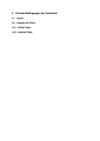 Vorschau - Arbeitsblätter - Inhaltsverzeichnis - Facharbeit - Seite 3