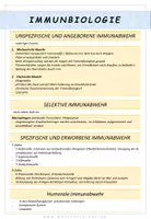 Vorschau - Arbeitsblätter - Biologie. Abwehrmechanismen des Körpers - Überblick - Seite 1